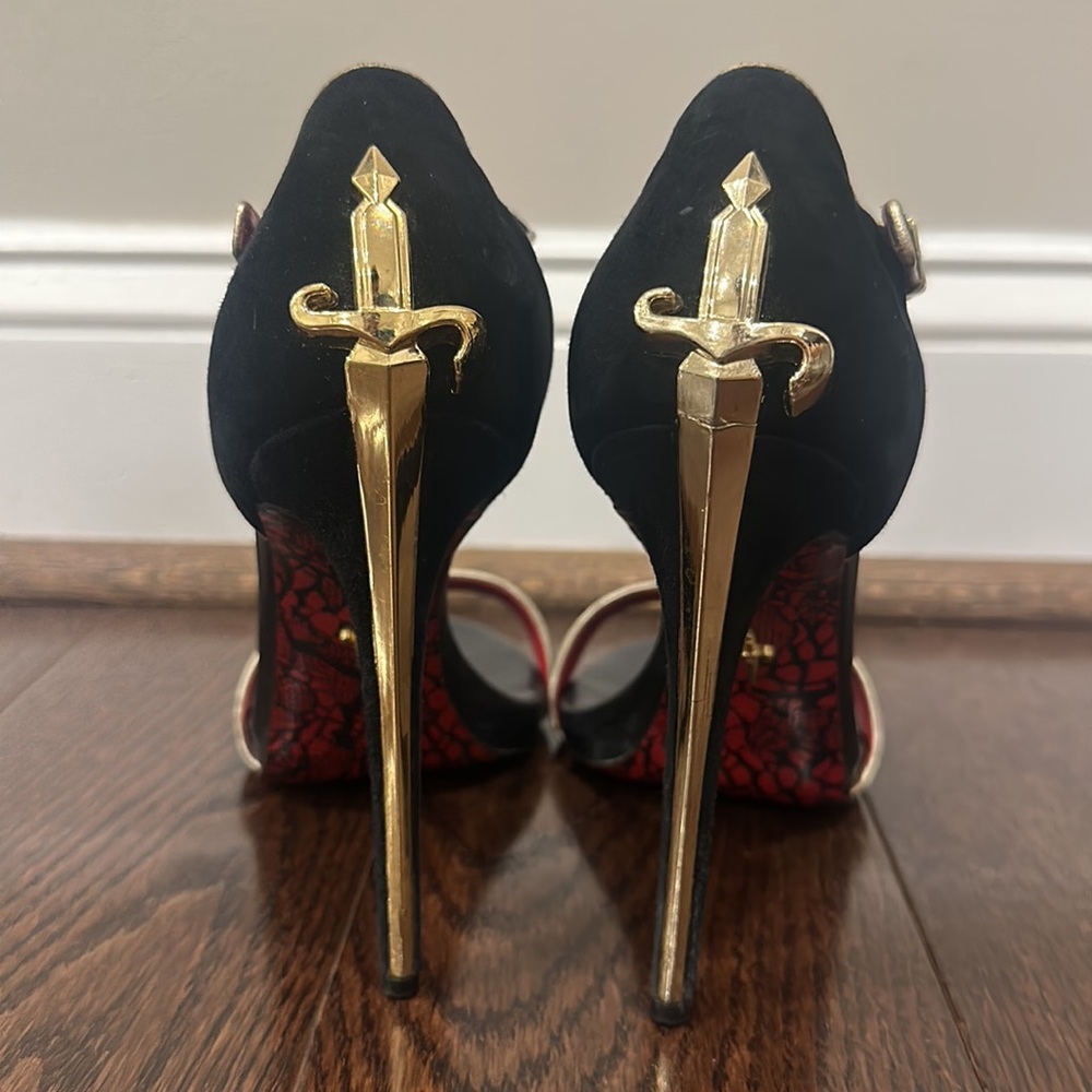 Cesare pacoitti dagger heels - Picture 4 of 5